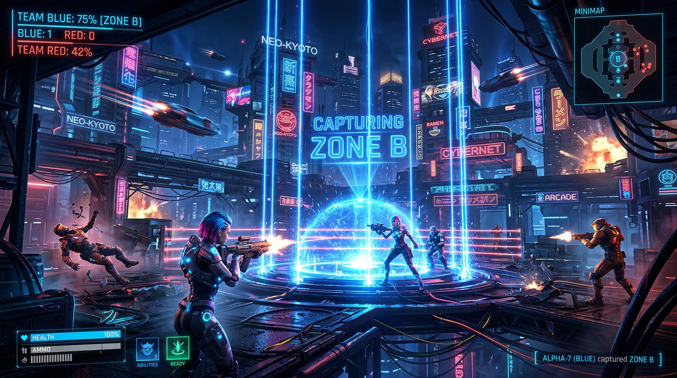 Control Zone tactical team mode preview